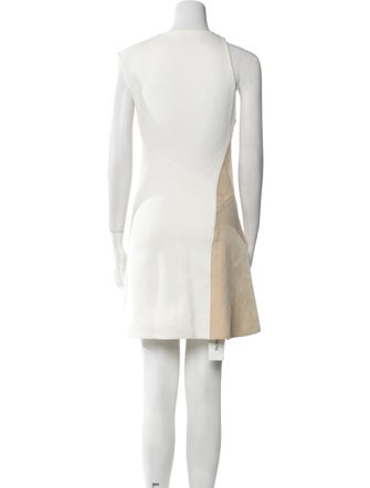 3.1 Phillip Lim Lamb Leather Mini Dress