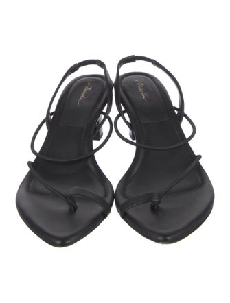 3.1 Phillip Lim Leather Slingback Sandals