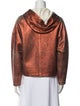 3.1 Phillip Lim Lamb Leather Printed Sweatshirt