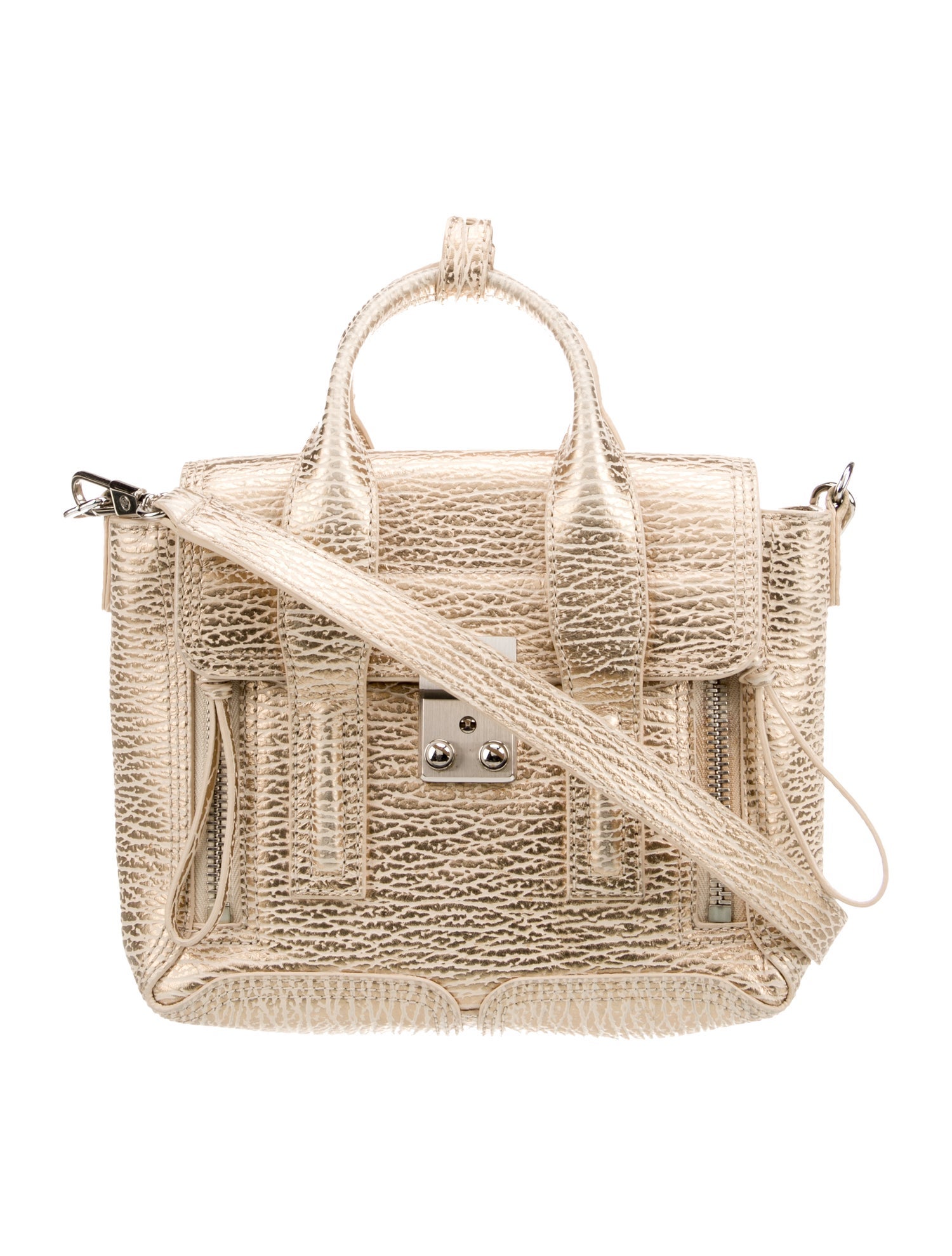 3.1 Phillip Lim Leather Top Handle Bag