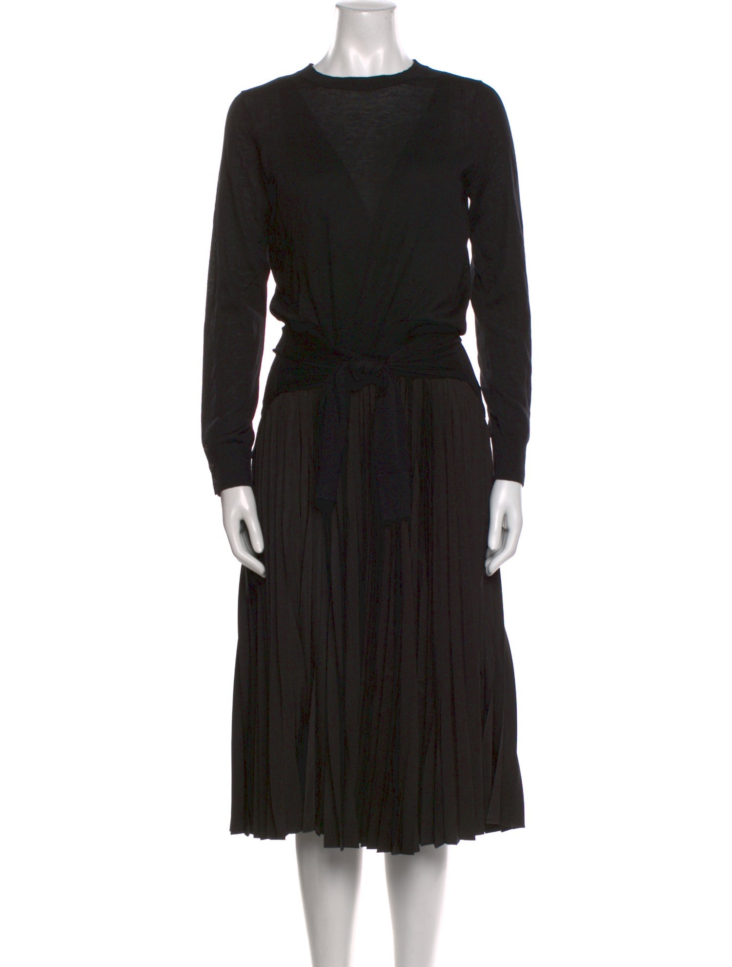 3.1 Phillip Lim Crew Neck Midi Length Dress
