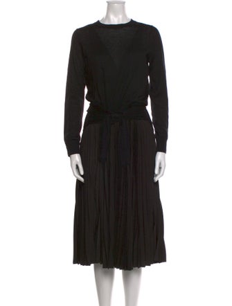 3.1 Phillip Lim Crew Neck Midi Length Dress
