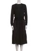 3.1 Phillip Lim Crew Neck Midi Length Dress