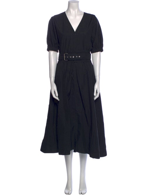 3.1 Phillip Lim V-Neck Midi Length Dress