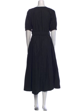 3.1 Phillip Lim V-Neck Midi Length Dress