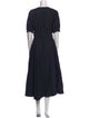 3.1 Phillip Lim V-Neck Midi Length Dress