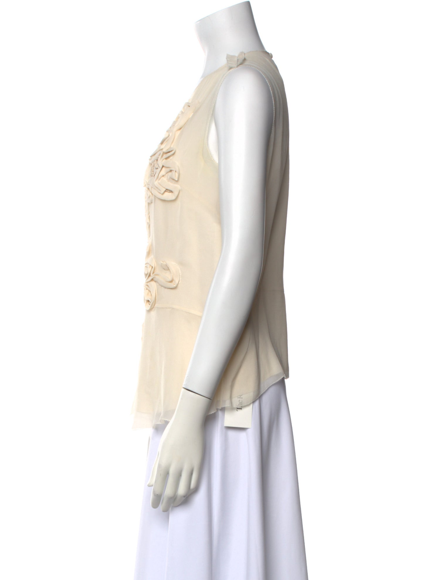 3.1 Phillip Lim Silk Scoop Neck Top