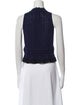 3.1 Phillip Lim Mock Neck Sleeveless Crop Top