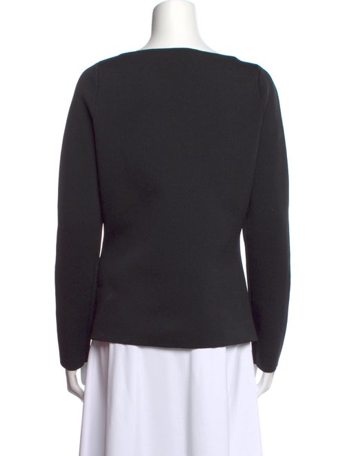3.1 Phillip Lim Tie Neck Long Sleeve Sweatshirt