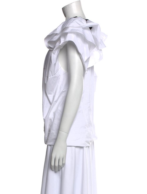 3.1 Phillip Lim Scoop Neck Short Sleeve Blouse