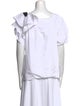 3.1 Phillip Lim Scoop Neck Short Sleeve Blouse