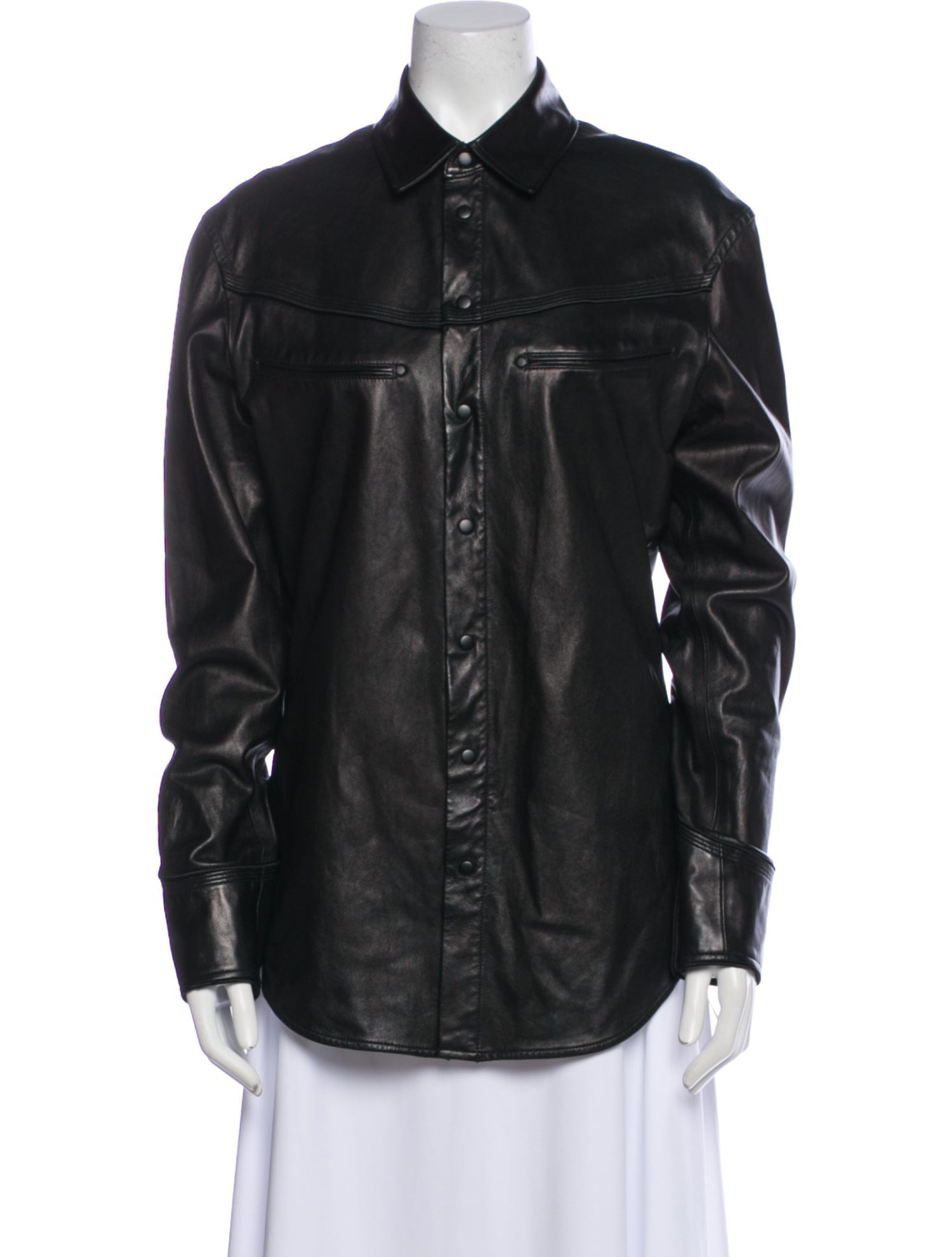 3.1 Phillip Lim Lamb Leather Jacket