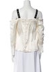 3.1 Phillip Lim Silk Square Neckline Blouse