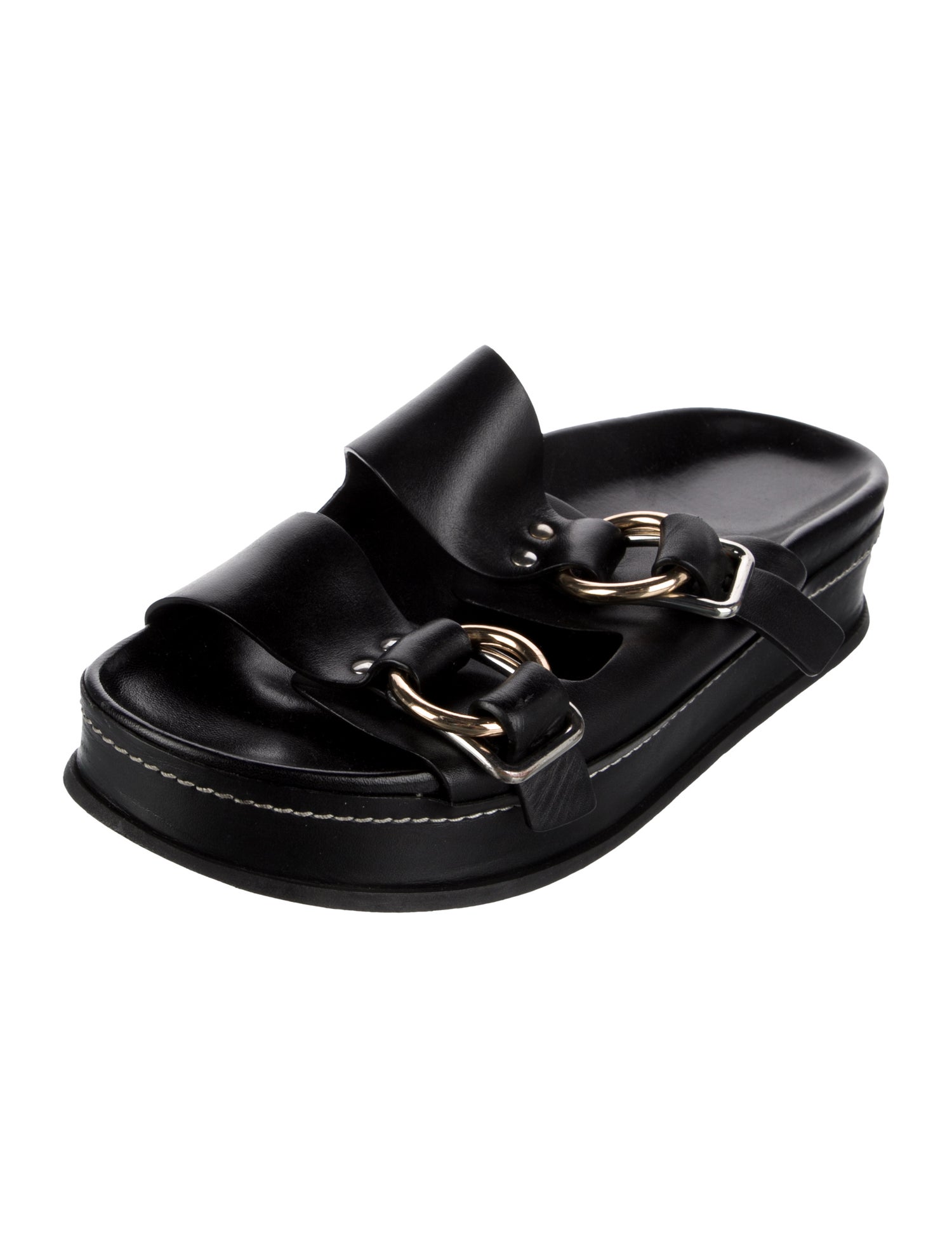 3.1 Phillip Lim Leather Slides