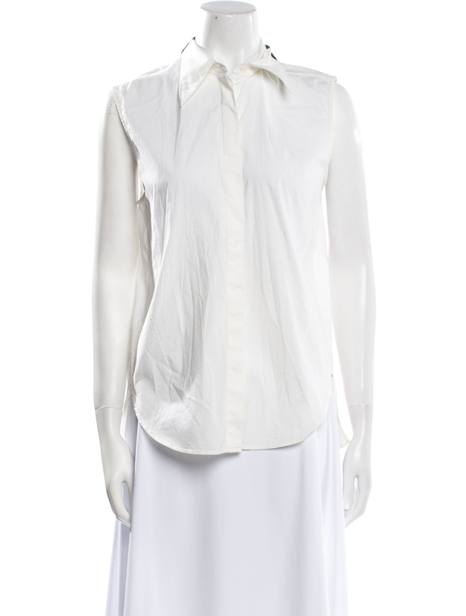 3.1 Phillip Lim Sleeveless Button-Up Top