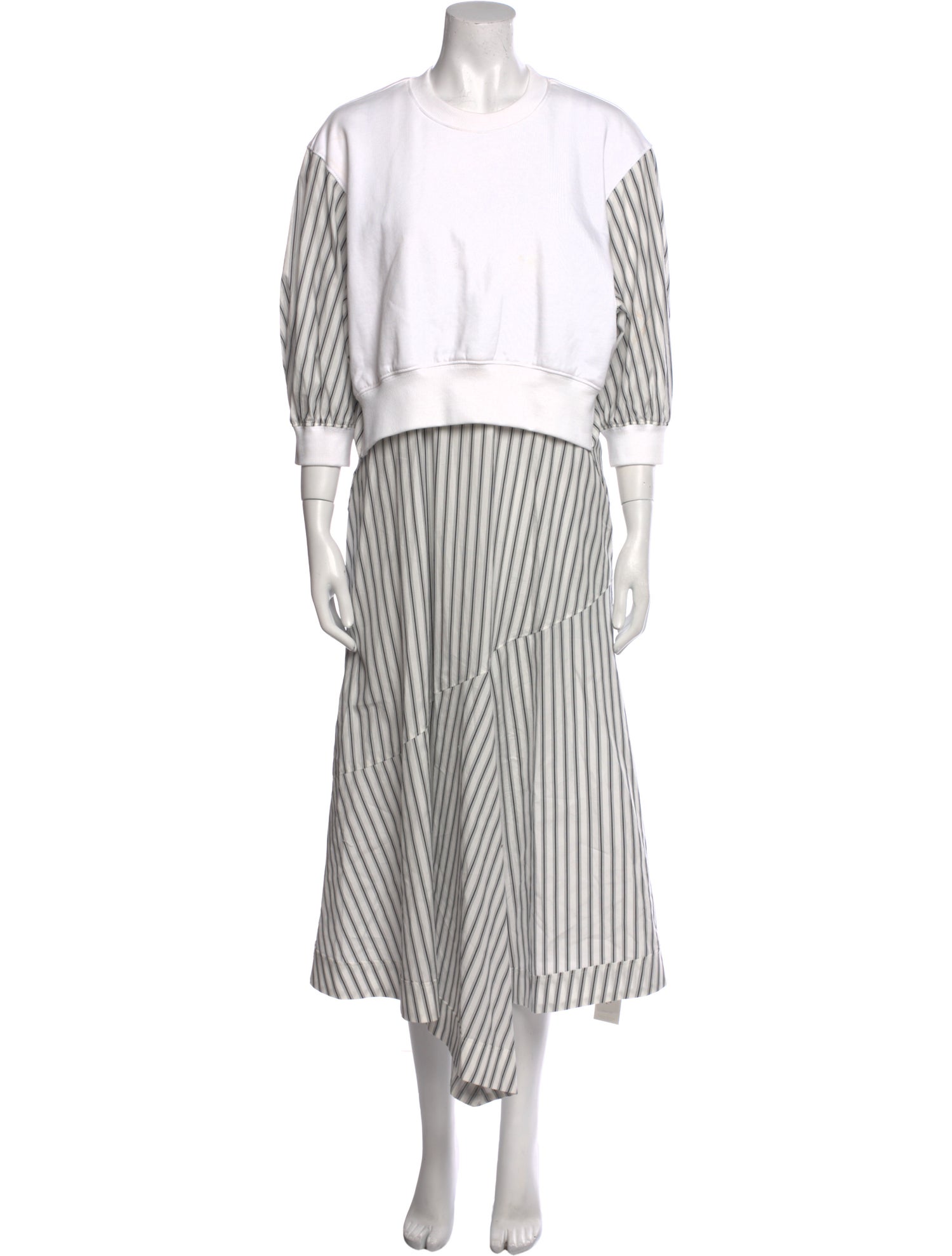 3.1 Phillip Lim Striped Long Dress