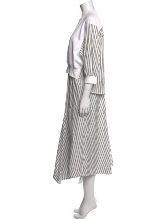 3.1 Phillip Lim Striped Long Dress