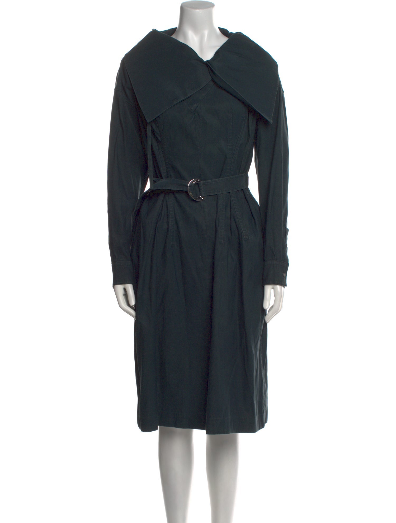 3.1 Phillip Lim V-Neck Midi Length Dress