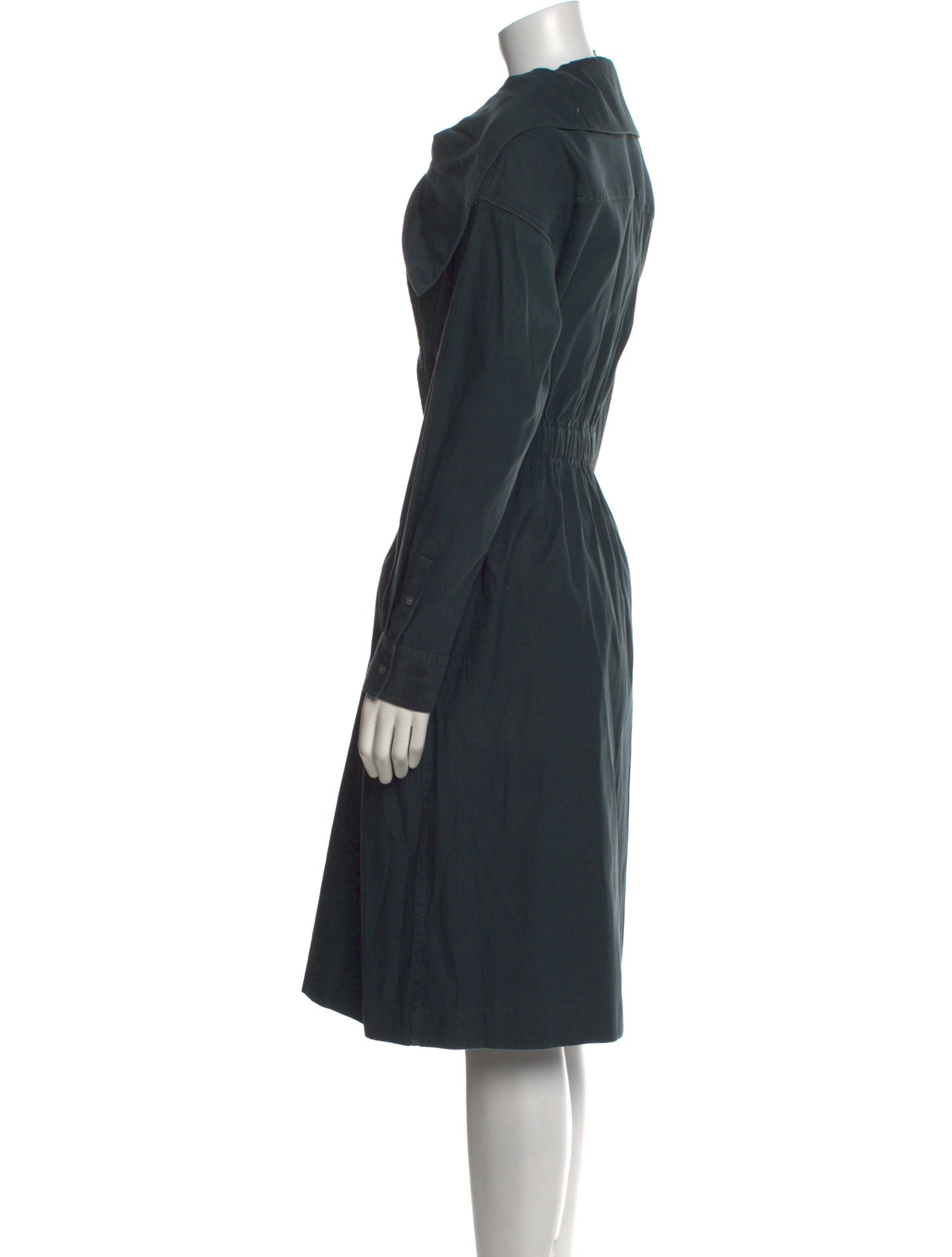 3.1 Phillip Lim V-Neck Midi Length Dress