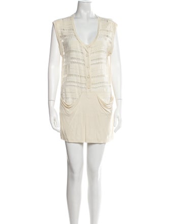 3.1 Phillip Lim V-Neck Mini Dress