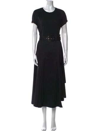 3.1 Phillip Lim Crew Neck Long Dress