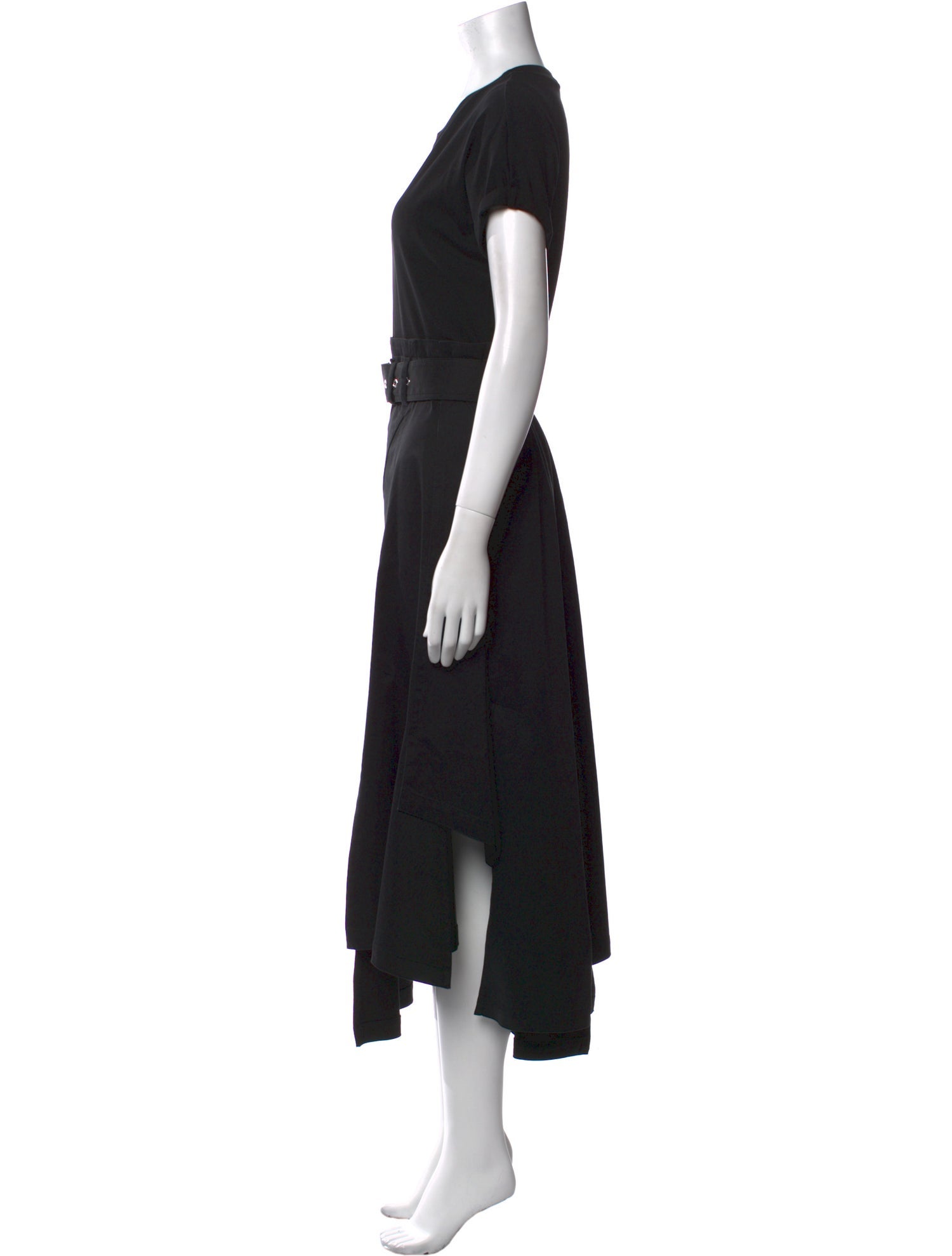3.1 Phillip Lim Crew Neck Long Dress