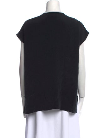 3.1 Phillip Lim Silk V-Neck T-Shirt