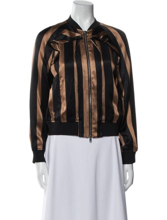 3.1 Phillip Lim Striped Bomber Jacket