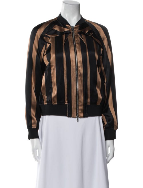 3.1 Phillip Lim Striped Bomber Jacket