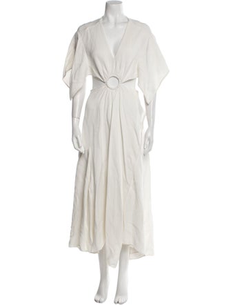 3.1 Phillip Lim V-Neck Knee-Length Dress