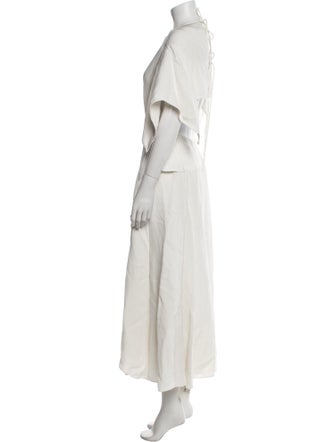 3.1 Phillip Lim V-Neck Knee-Length Dress