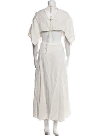 3.1 Phillip Lim V-Neck Knee-Length Dress