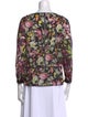 3.1 Phillip Lim Silk Floral Print Blouse