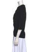 3.1 Phillip Lim Crew Neck Three-Quarter Sleeve Top