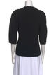 3.1 Phillip Lim Crew Neck Three-Quarter Sleeve Top