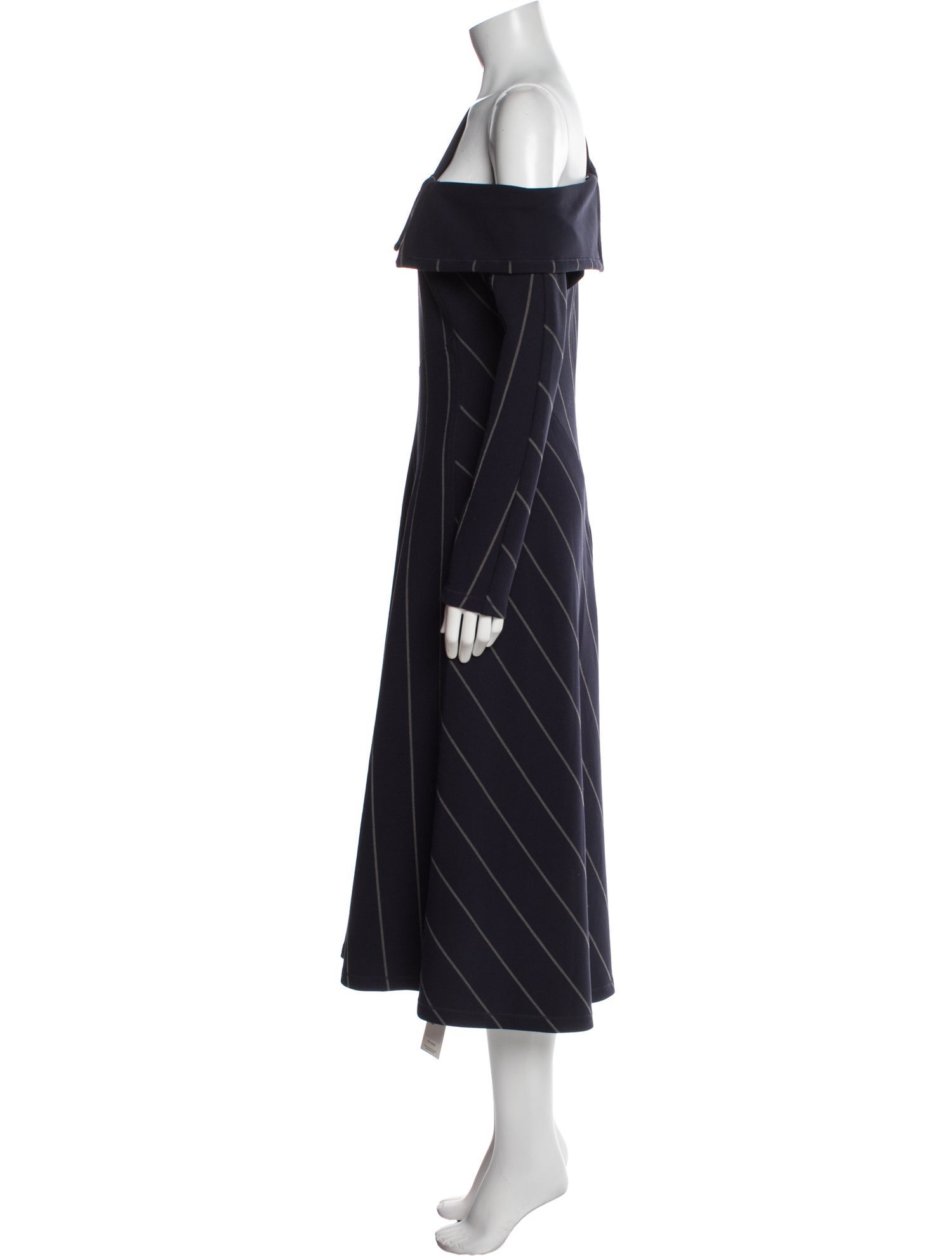 3.1 Phillip Lim Striped Midi Length Dress