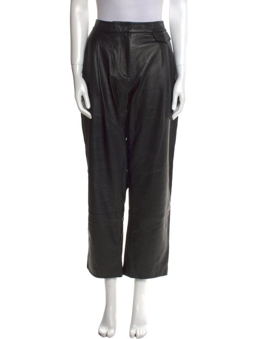 3.1 Phillip Lim Lambskin Straight Leg Pants