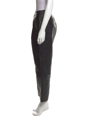 3.1 Phillip Lim Lambskin Straight Leg Pants