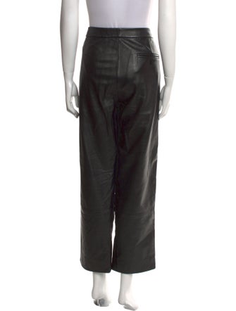 3.1 Phillip Lim Lambskin Straight Leg Pants