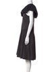 3.1 Phillip Lim V-Neck Midi Length Dress