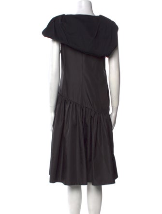 3.1 Phillip Lim V-Neck Midi Length Dress