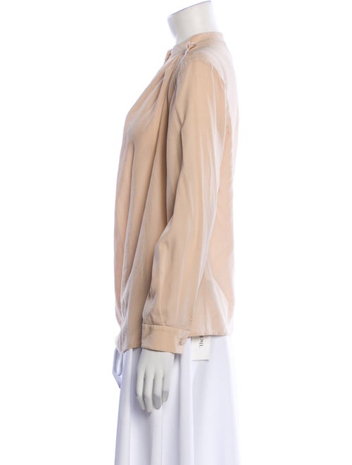 3.1 Phillip Lim Silk Mock Neck Blouse