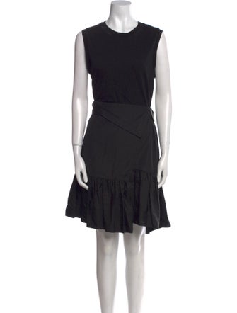 3.1 Phillip Lim Crew Neck Knee-Length Dress