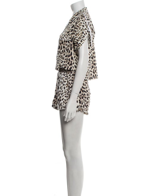 3.1 Phillip Lim Animal Print Short Set