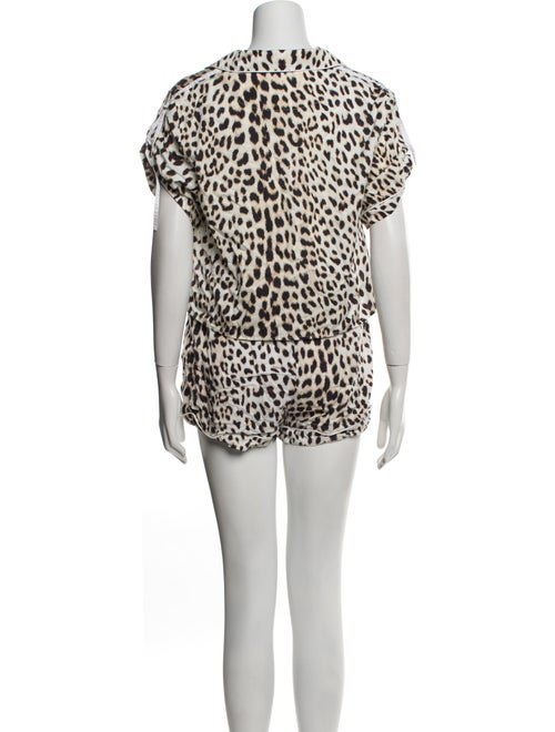 3.1 Phillip Lim Animal Print Short Set
