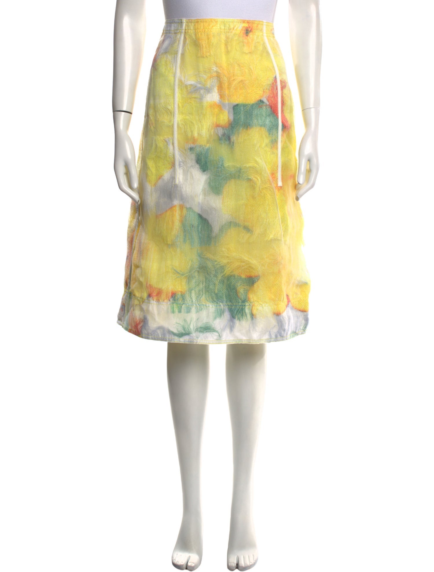 3.1 Phillip Lim Tie-Dye Print Knee-Length Skirt w/ Tags