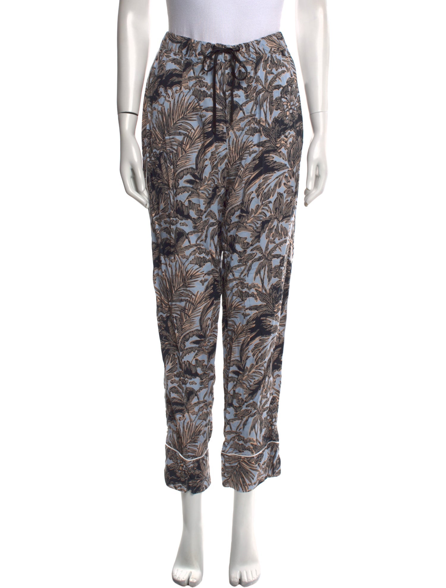 3.1 Phillip Lim Printed Straight Leg Pants