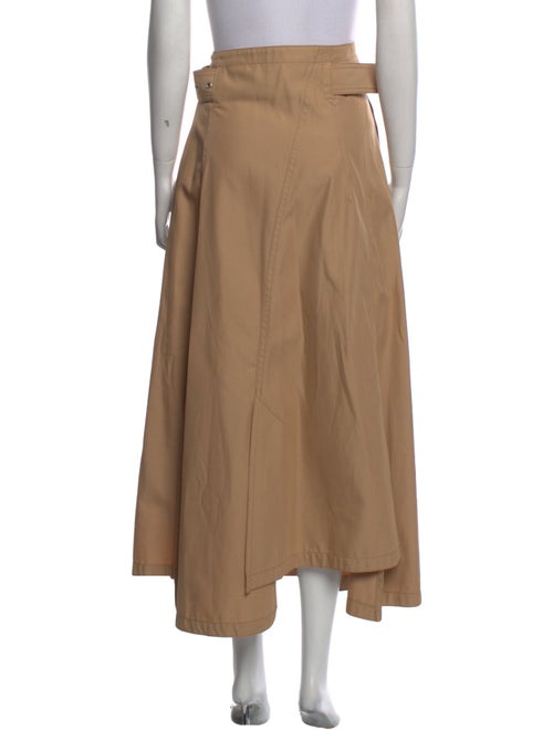 3.1 Phillip Lim Pleated Accents Midi Length Skirt