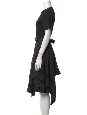 3.1 Phillip Lim Crew Neck Knee-Length Dress