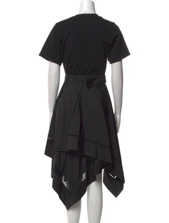 3.1 Phillip Lim Crew Neck Knee-Length Dress